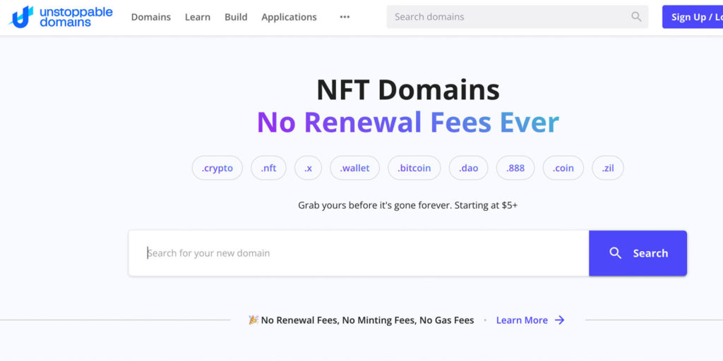 unstoppabledomains.com/nft-collection
